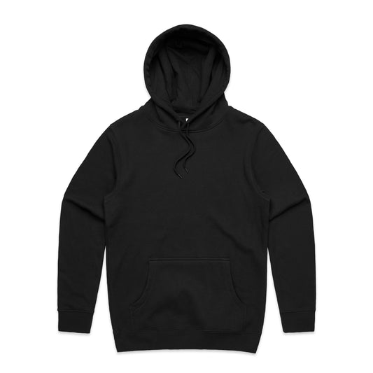 Black hoodie on a white background