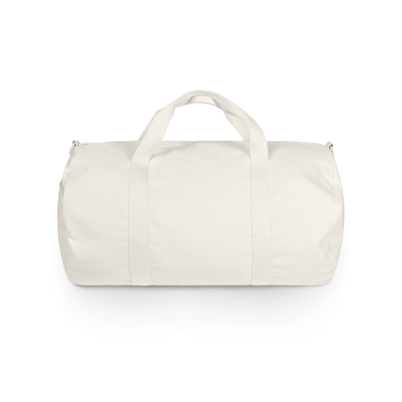 CANVAS DUFFEL BAG CREAM ONE SIZE