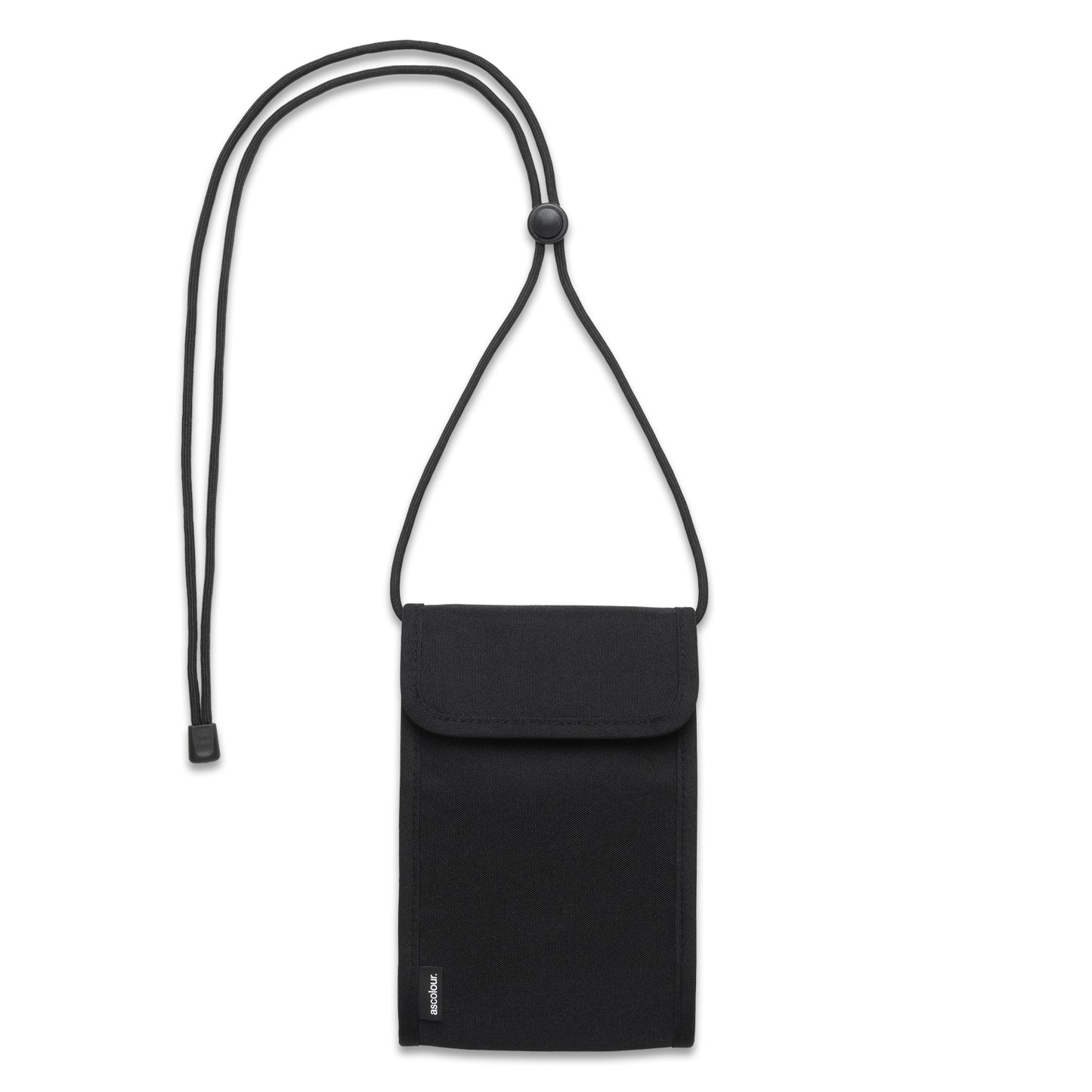 RECYCLED PHONE BAG BLACK ONE SIZE