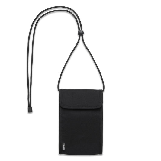 RECYCLED PHONE BAG BLACK ONE SIZE