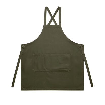 CARRIE APRON ARMY ONE SIZE
