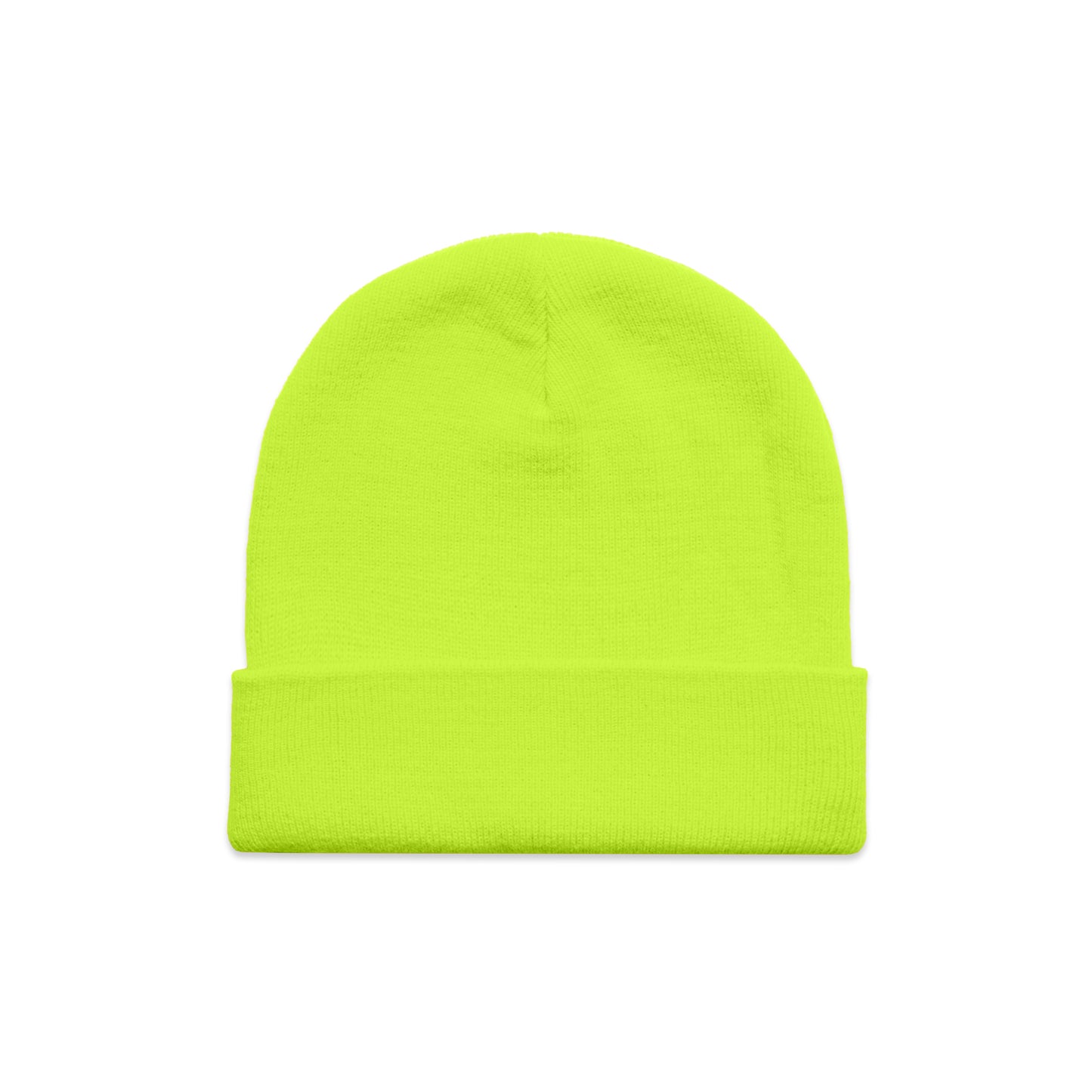 AS Colour Cuff Safety Beanie | Hi-Vis Workwear Beanie – 1107F