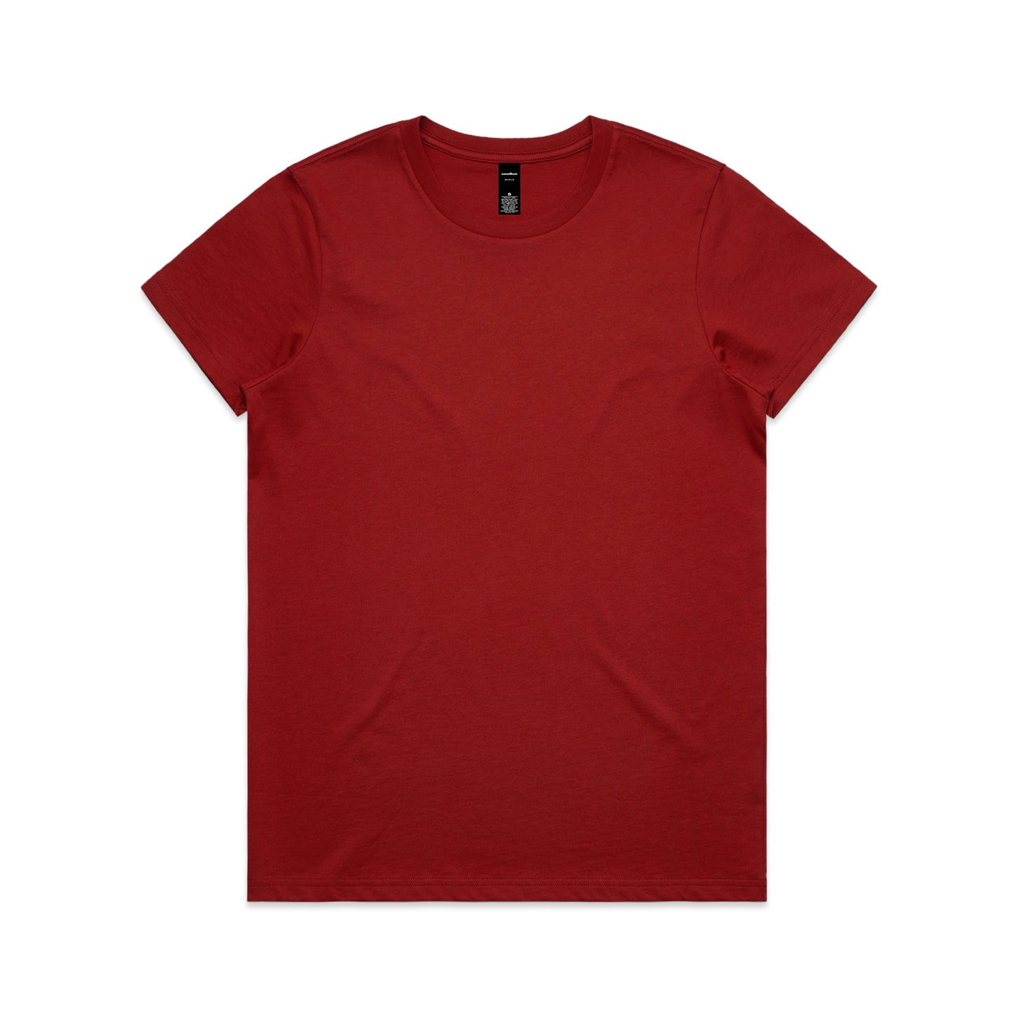 Red t-shirt on a white background