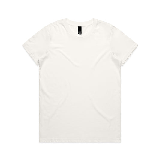 White t-shirt on a white background