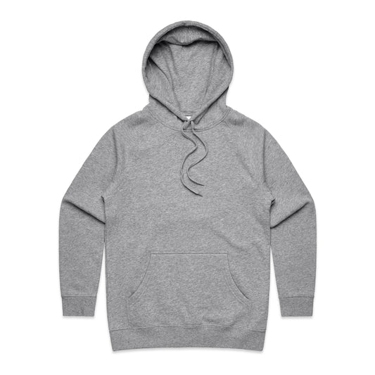 Gray hoodie on a white background