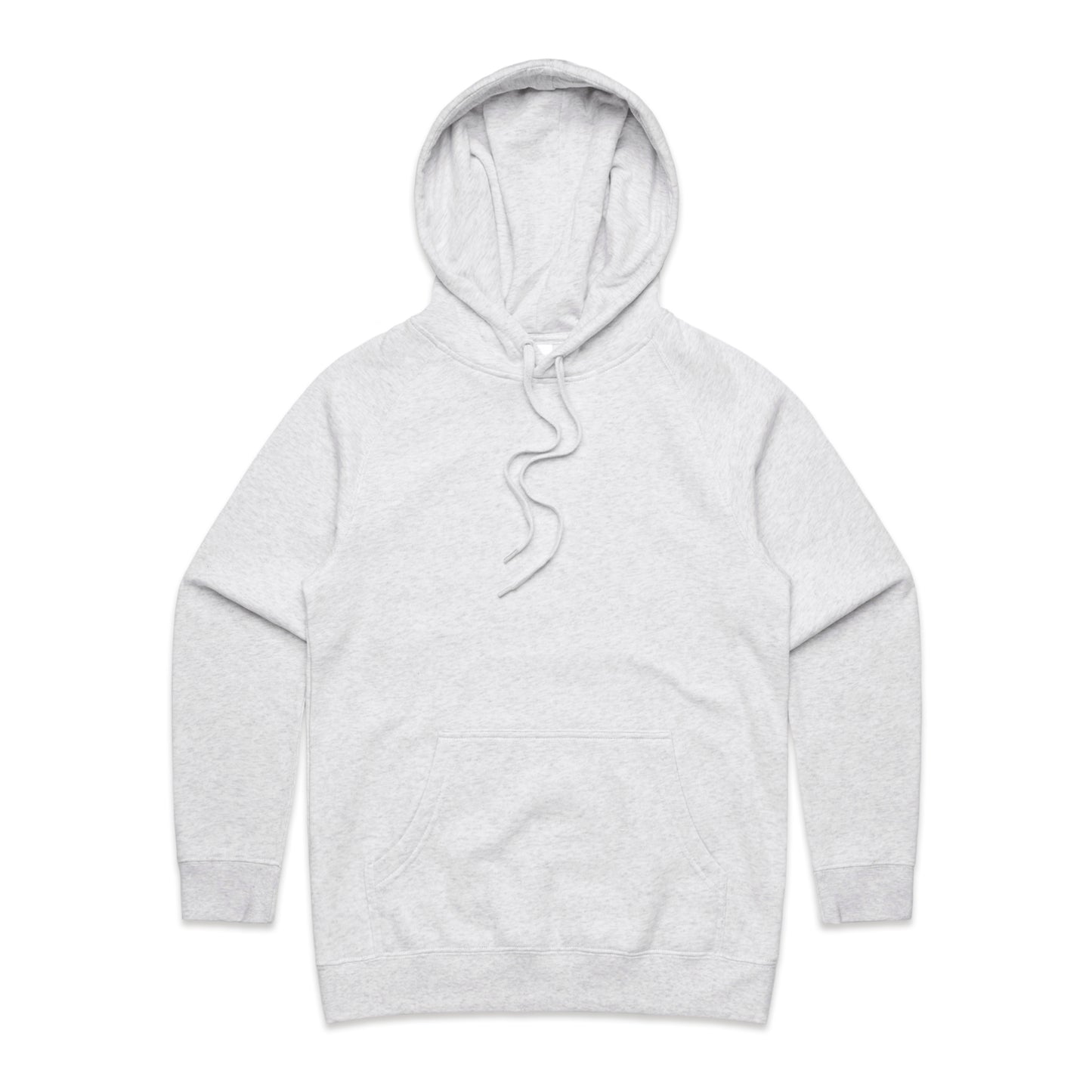 Gray hoodie on a white background