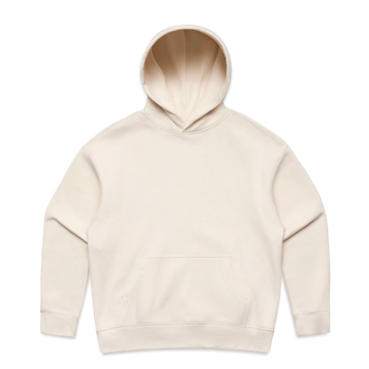 Beige hoodie on a white background