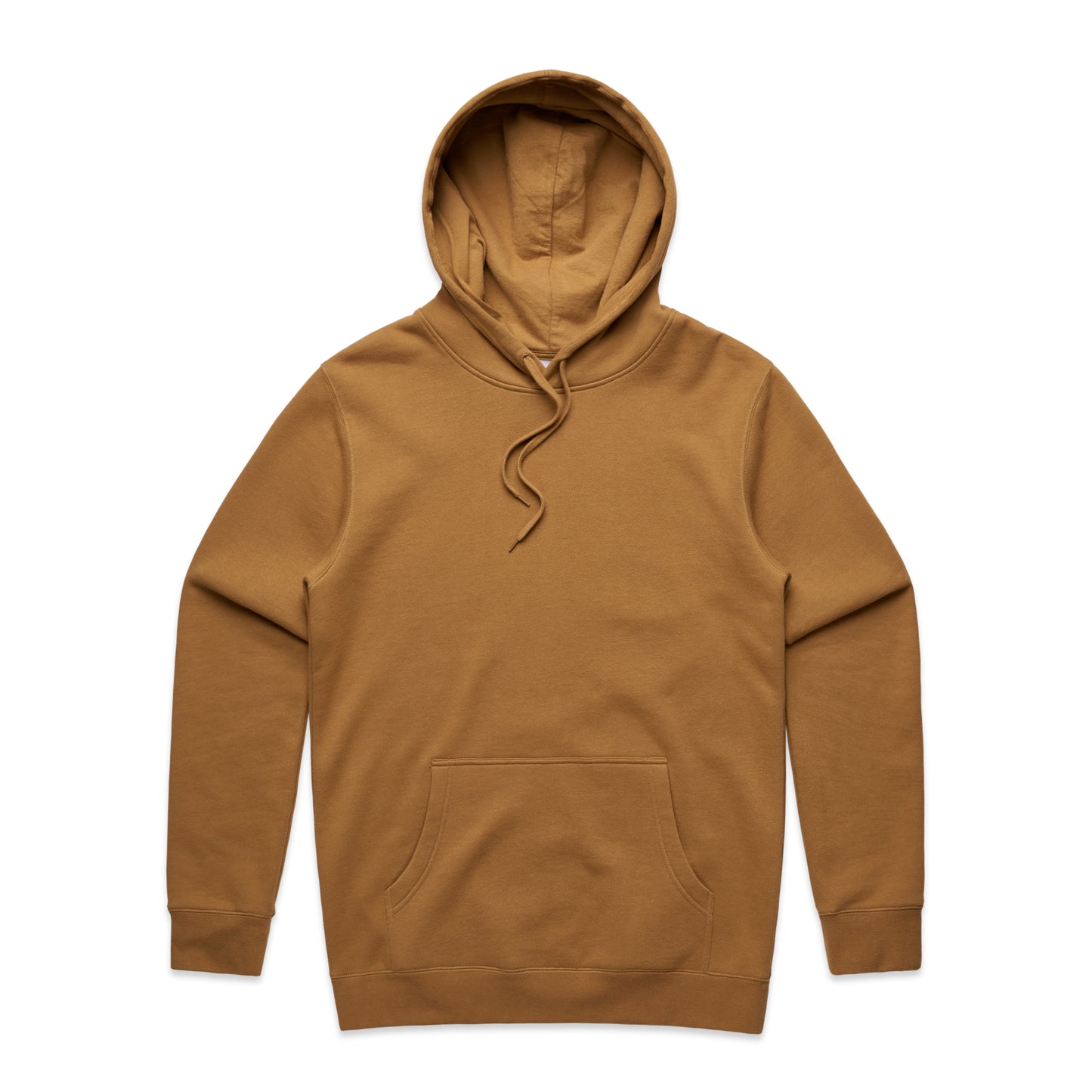 Brown hoodie on a white background