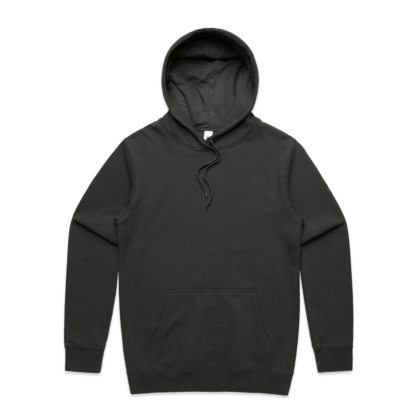 Black hoodie on a white background