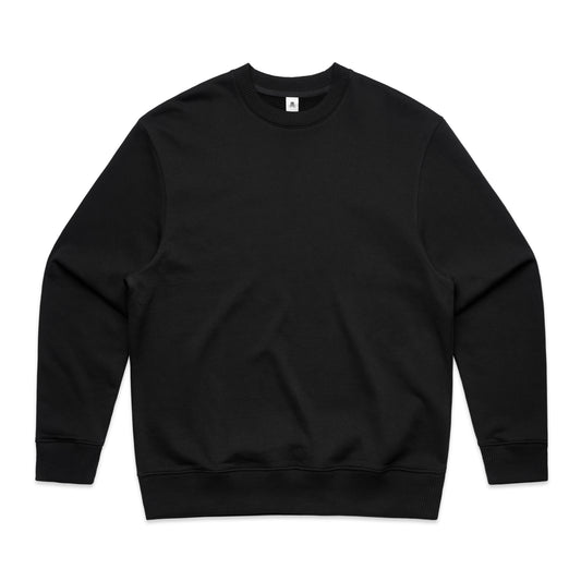 Black sweatshirt on a white background