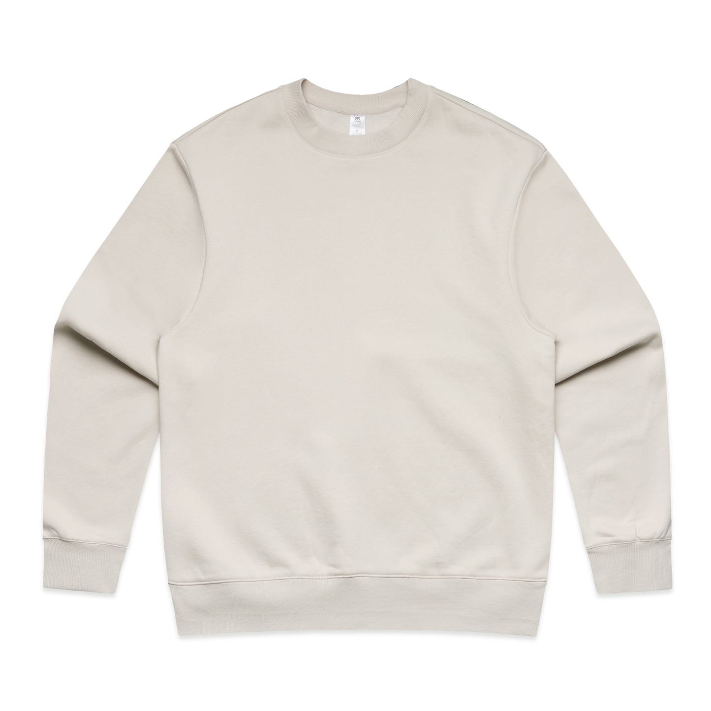 Beige sweatshirt on a white background