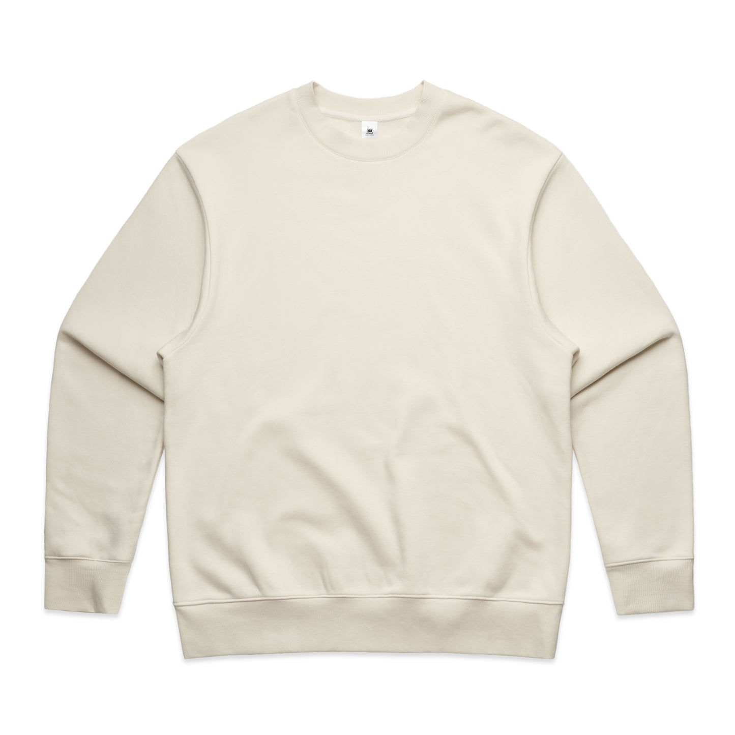 Beige sweatshirt on a white background