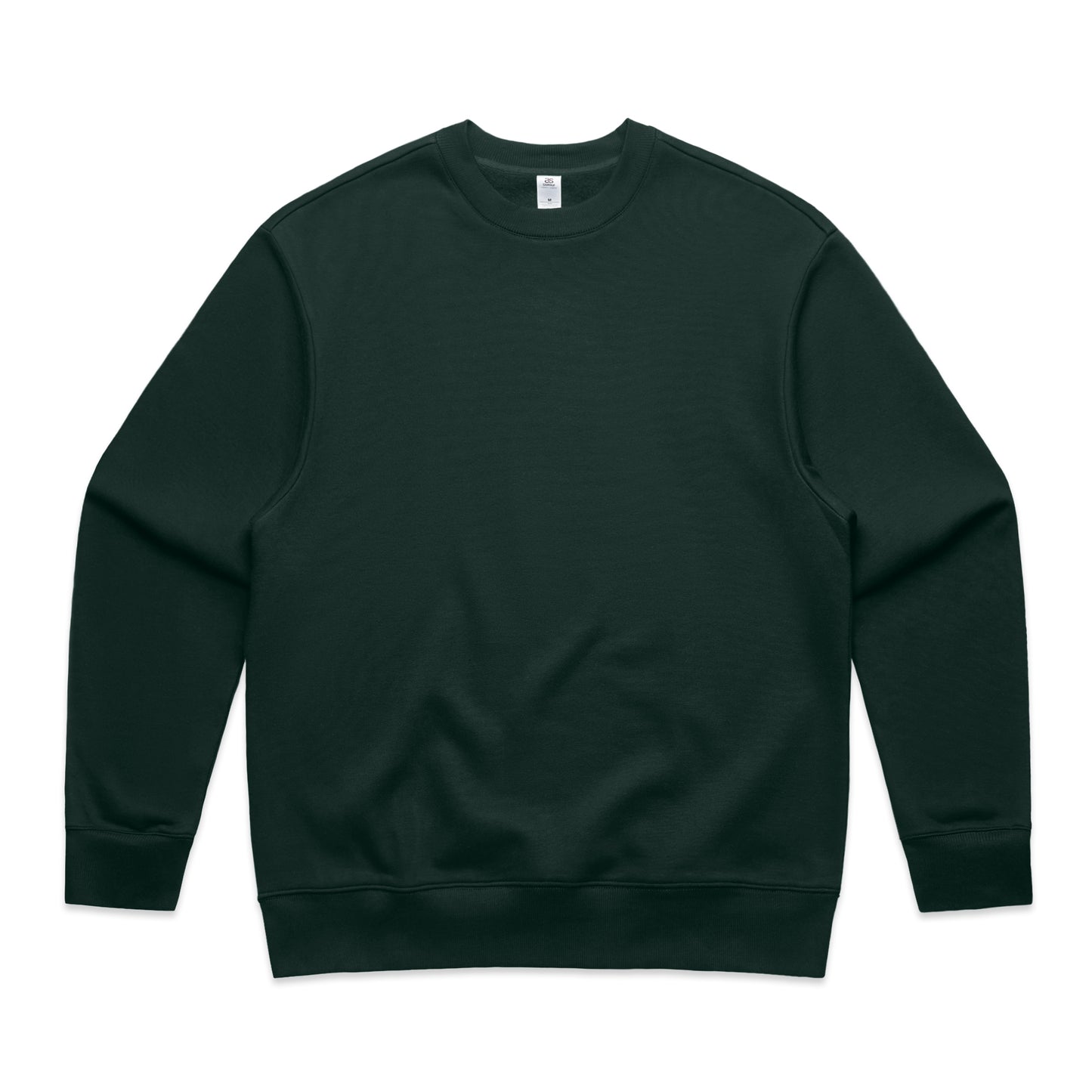 Black sweatshirt on a white background
