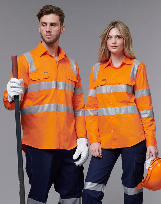 VIC Rail Lightweight Safety Shirt- Unisex -SW55
