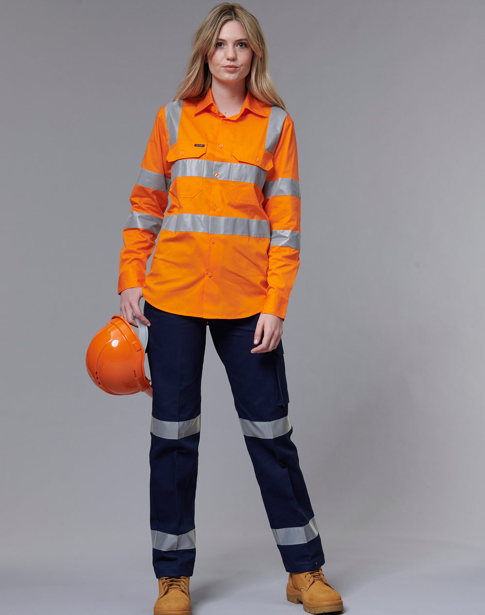VIC Rail Lightweight Safety Shirt- Unisex -SW55