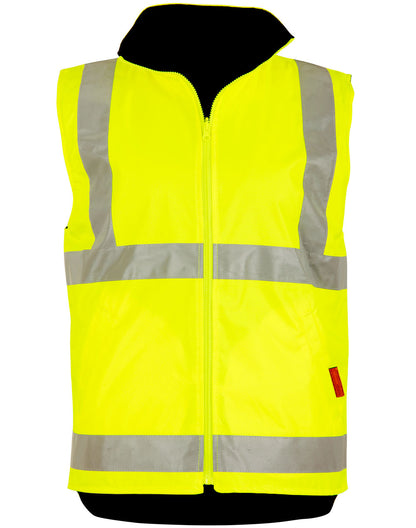 VIC Rail Hi Vis 3 in 1 Safety Jacket and Vest - Unisex -SW77