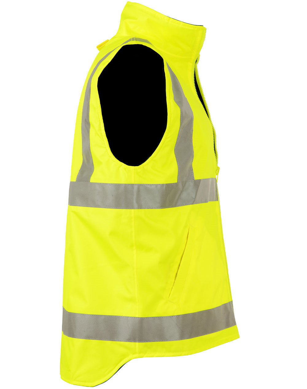 VIC Rail Hi Vis Reversible Safety Vest - Unisex -SW76