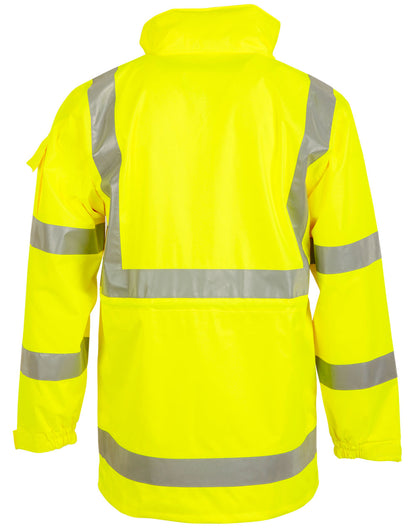 VIC Rail Hi Vis 3 in 1 Safety Jacket and Vest - Unisex -SW77